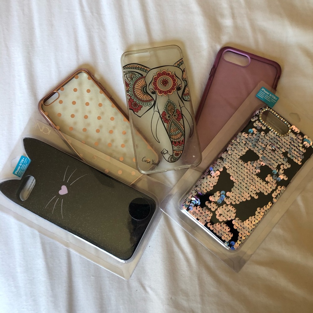 ✨ 5 for $25 ✨ 5 iPhone 8 Plus cases